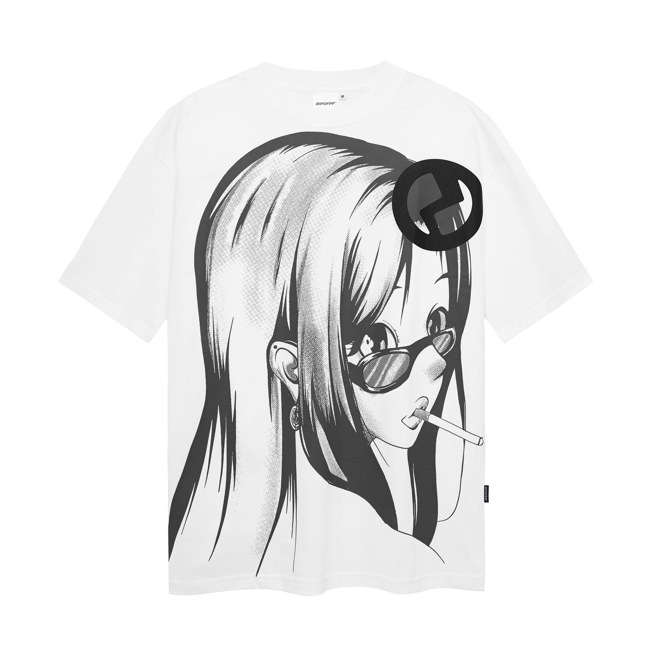RIPOFFF Big Girl T-shirt - White
