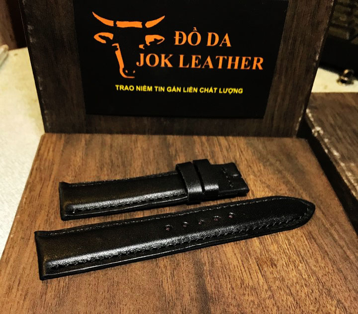 [HCM]DÂY DA ĐỒNG HỒ DA BÒ TẶNG KÈM KHÓA