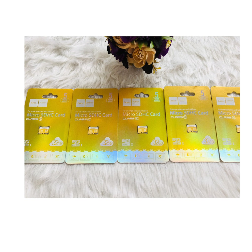 Thẻ nhớ Hoco 32Gb Class 10 tốc độ cao (hàng chính hãng, BH 5 năm)