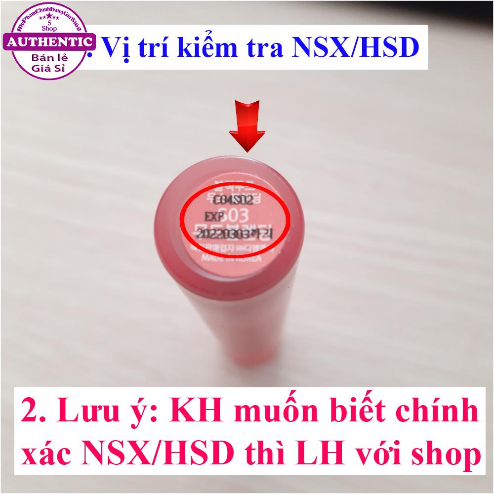 SON KEM LÌ BLACK ROUGH MOUSSE BLENDING