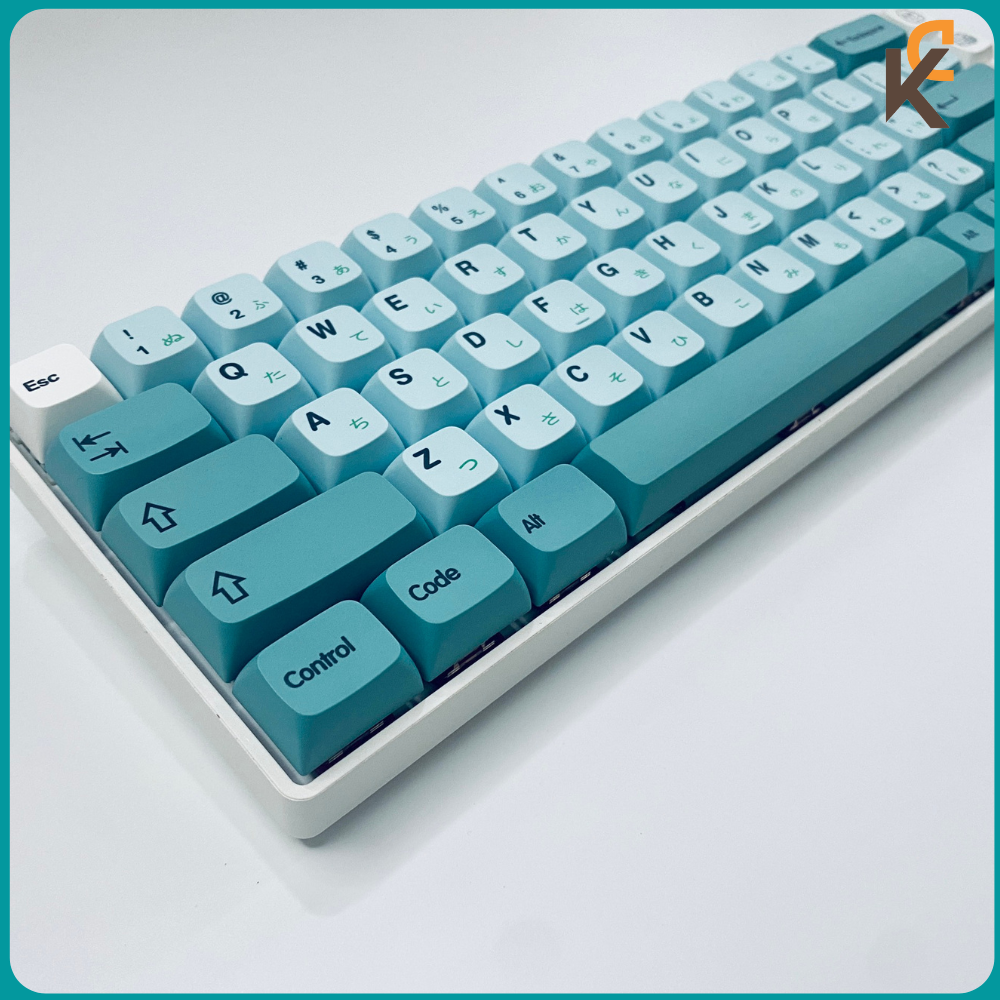 GMK Iceberg keycap XDA Profile PBT cho bàn phím cơ