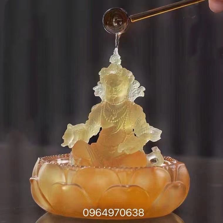 Tượng hoàng thần tài lưu ly