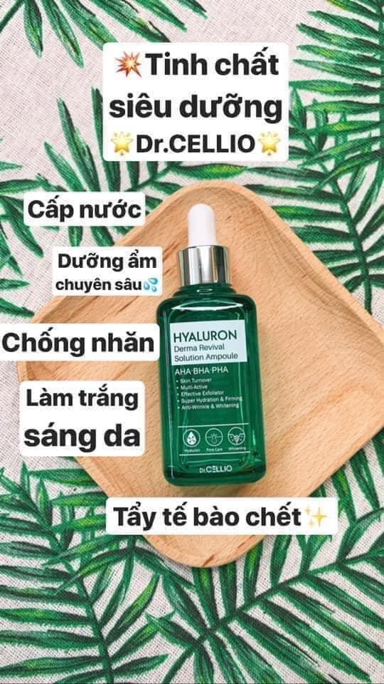 TINH CHẤT SERUM DR,CELLIO SOLUTION AMPOULE 50ML HÀN QUỐC