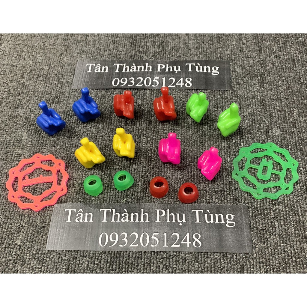 Van vòi ngón tay Fuck You tặng kèm 2 chụp cao su,1 móc khoá