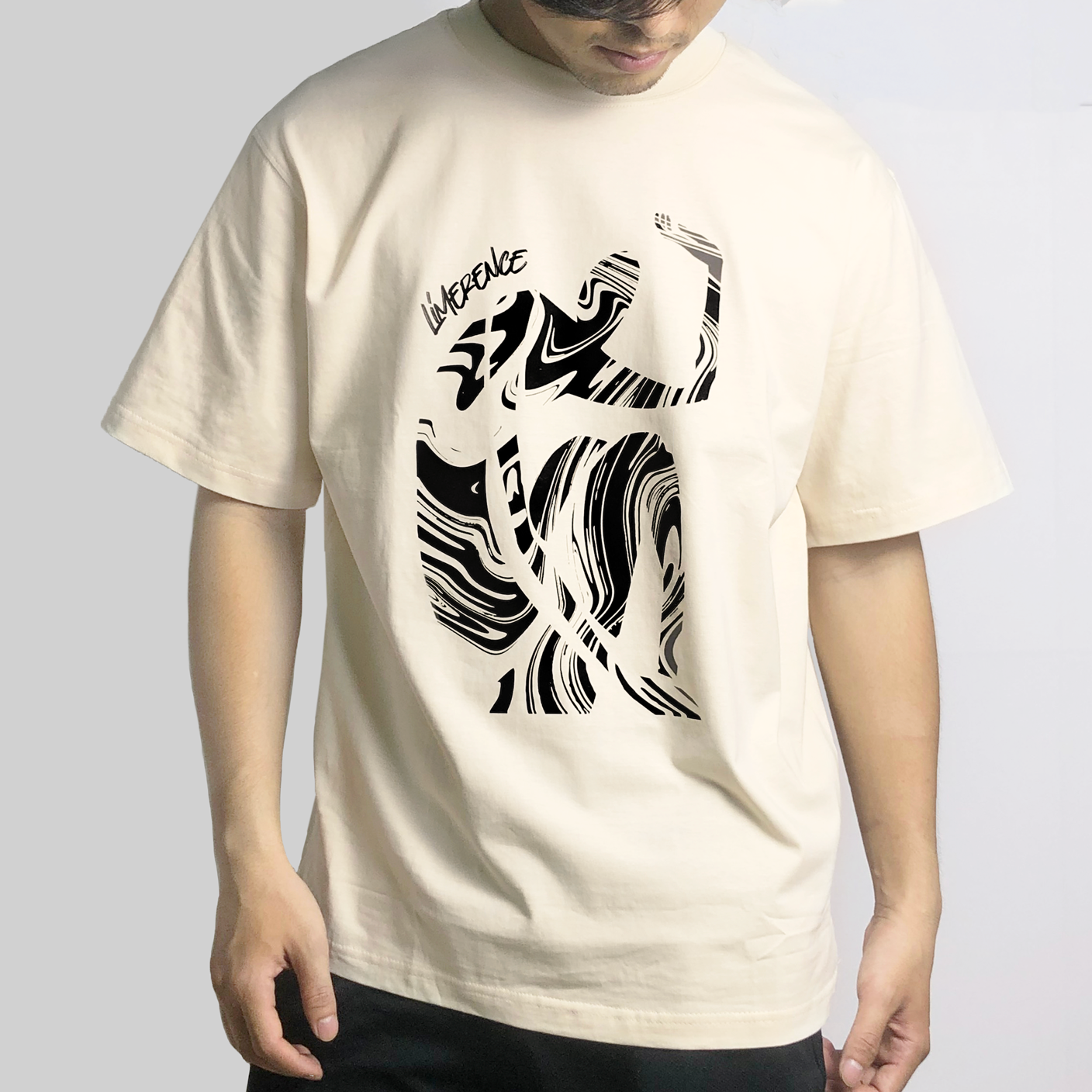 Áo thun form rộng LIMERENCE - Basic Tee Lonely cotton cao cấp co giãn, dày dặn Local Brand