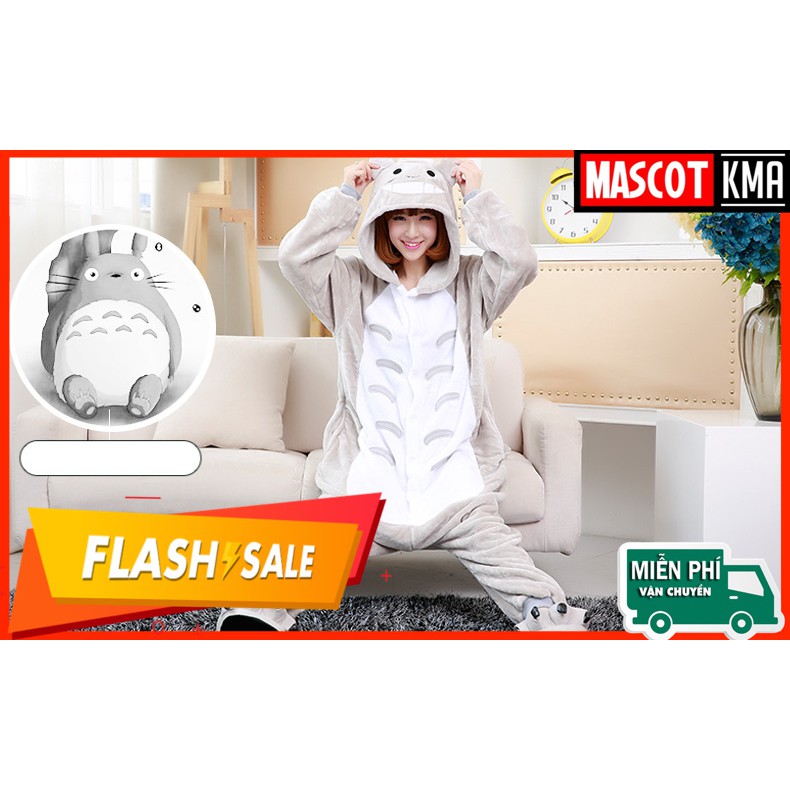 [Giảm 40k - Freeship] BỘ ĐỒ THÚ MÈO TOTORO CAO CẤP NGƯỜI LỚN