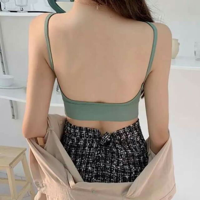Bra lưng chữ U mặc áo hở lưng siêu xinh