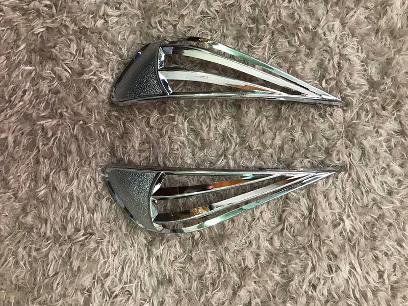 cặp ốp đèn xinhan trước mạ crom xe air blade 2011 2012