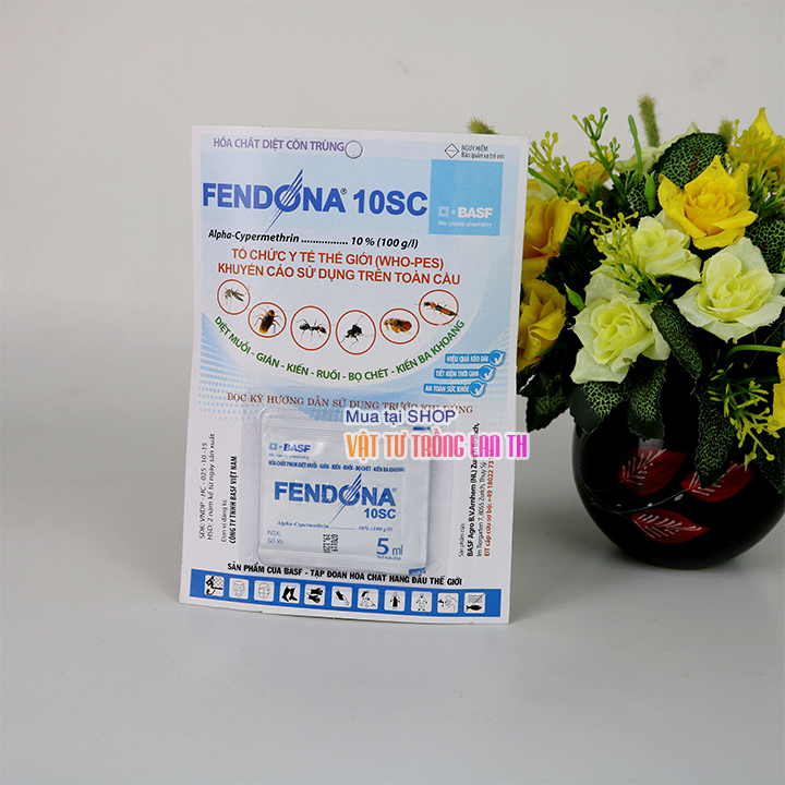 Hóa chất diệt ruồi, muỗi, kiến Fendona 10 sc