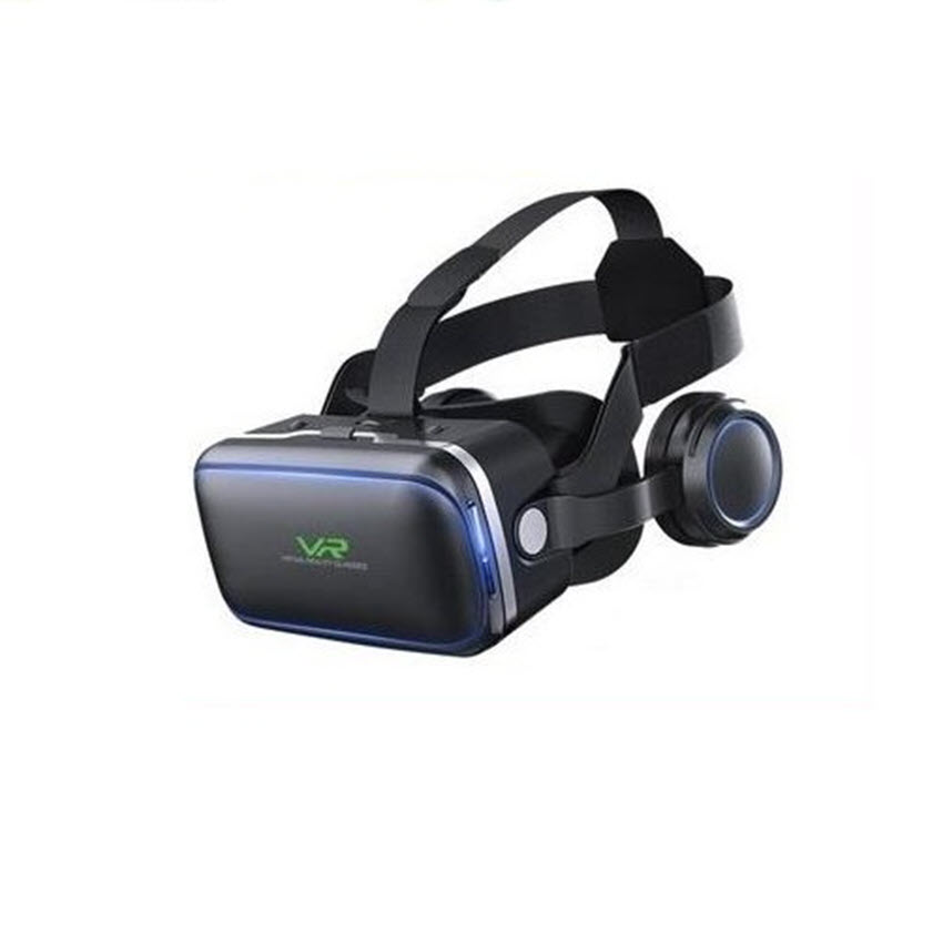 Shinecon 6.0 Vr Glasses Support Watching 3D Movies on Smartphones. Free Bluetooth Game Controller