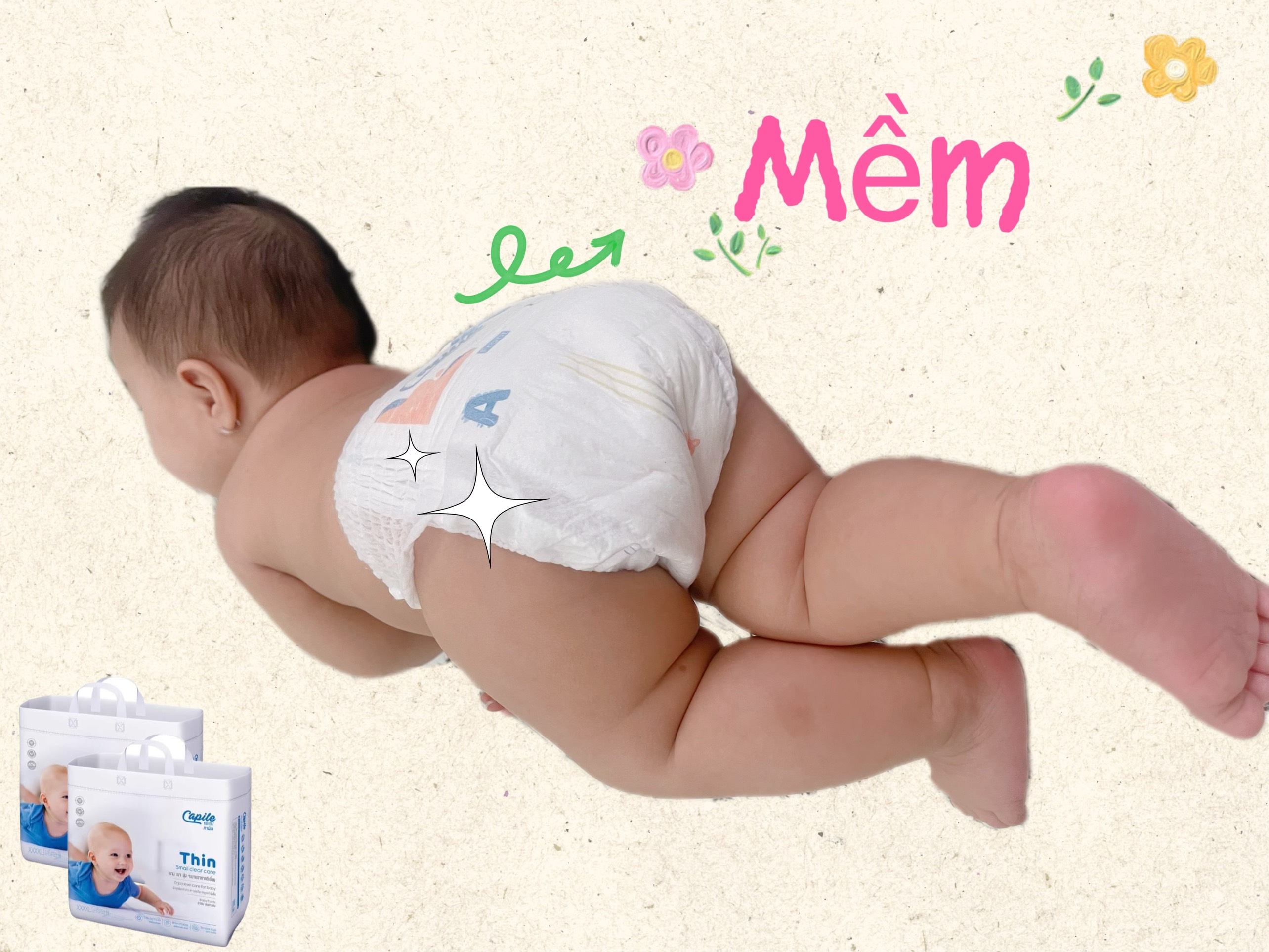 Tã quần trẻ em Capile