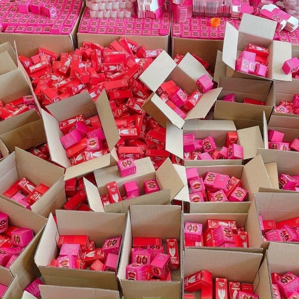 Dưỡng môi rose sau xăm
