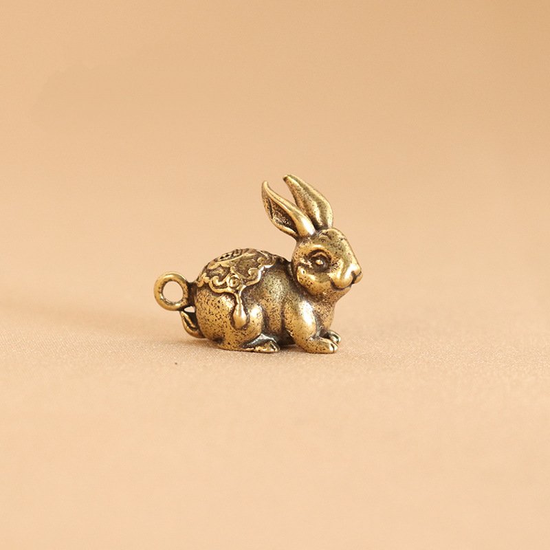 Tượng Phong Thủy Hình Con Thỏ (Kích Thước: 2 Size)