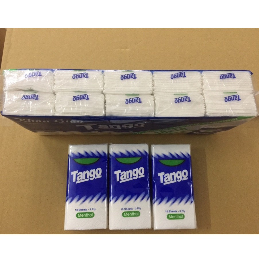 [HCM]Khăn giấy bỏ túi Tango (10 gói)