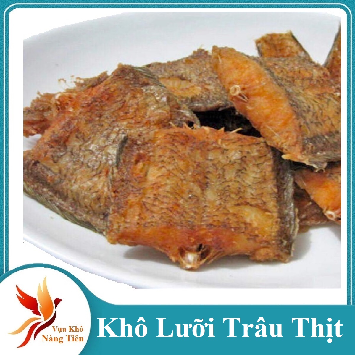 0.5kg KHÔ CÁ LƯỠI TRÂU LOẠI TRUNG ĐẶC SẢN ĐẤT MŨI