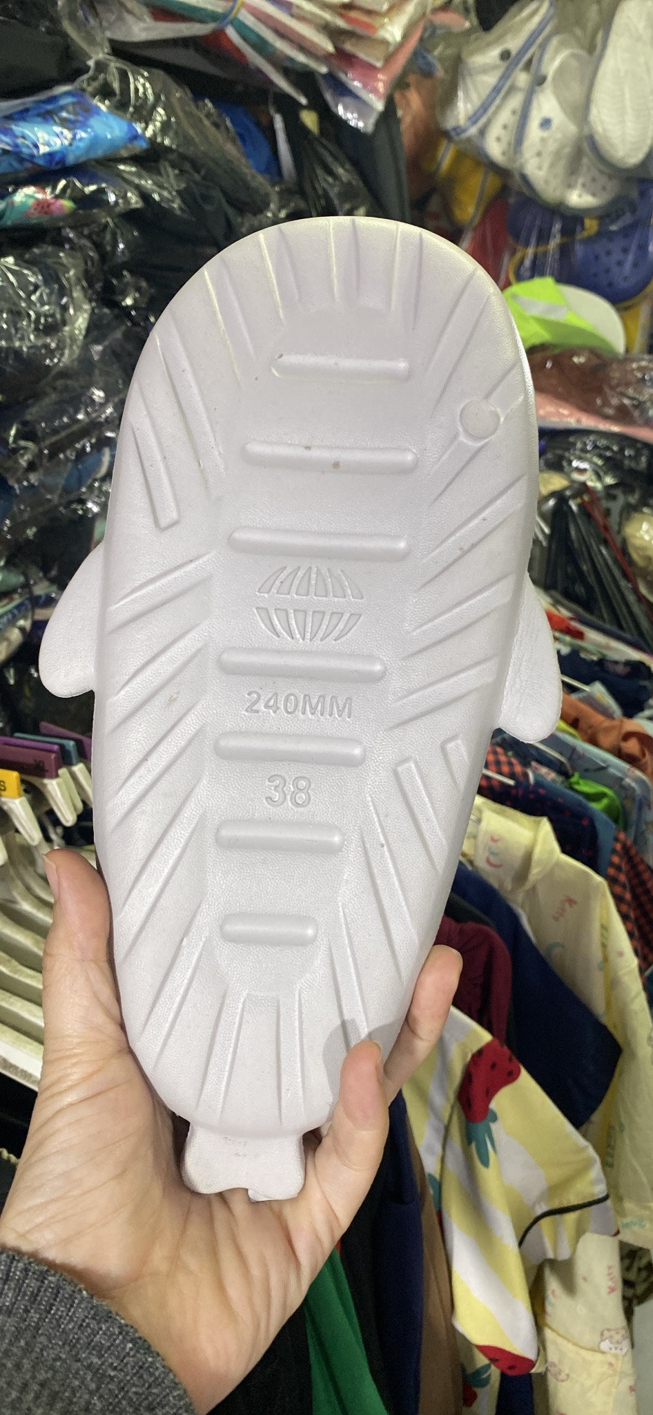 DÉP CÁ MẬP NHIỀU MÀU SIZE 36-40