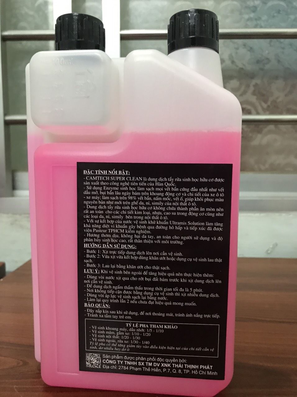 DUNG DỊCH TẨY RỬA ĐA NĂNG SUPER CLEAN 500ML
