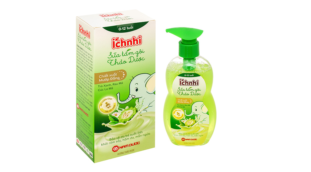 Sữa tắm gội thảo dược Ích Nhi