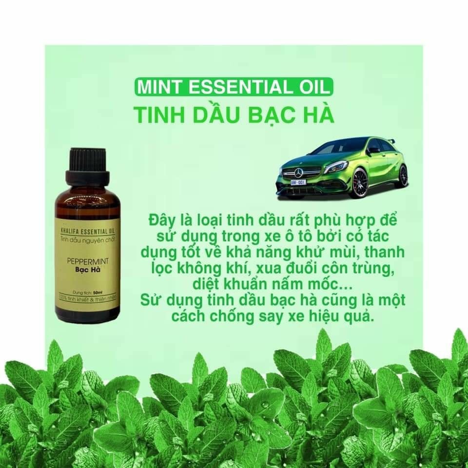 TINH DẦU BẠC HÀ KHALIFA 50ML