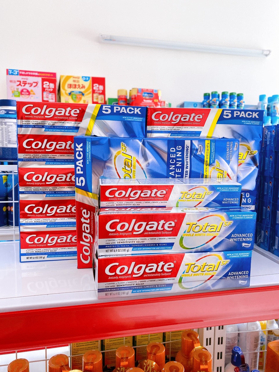 KEM ĐÁNH RĂNG COLGATE TOTAL SF ADVANCED WHITENING 181G