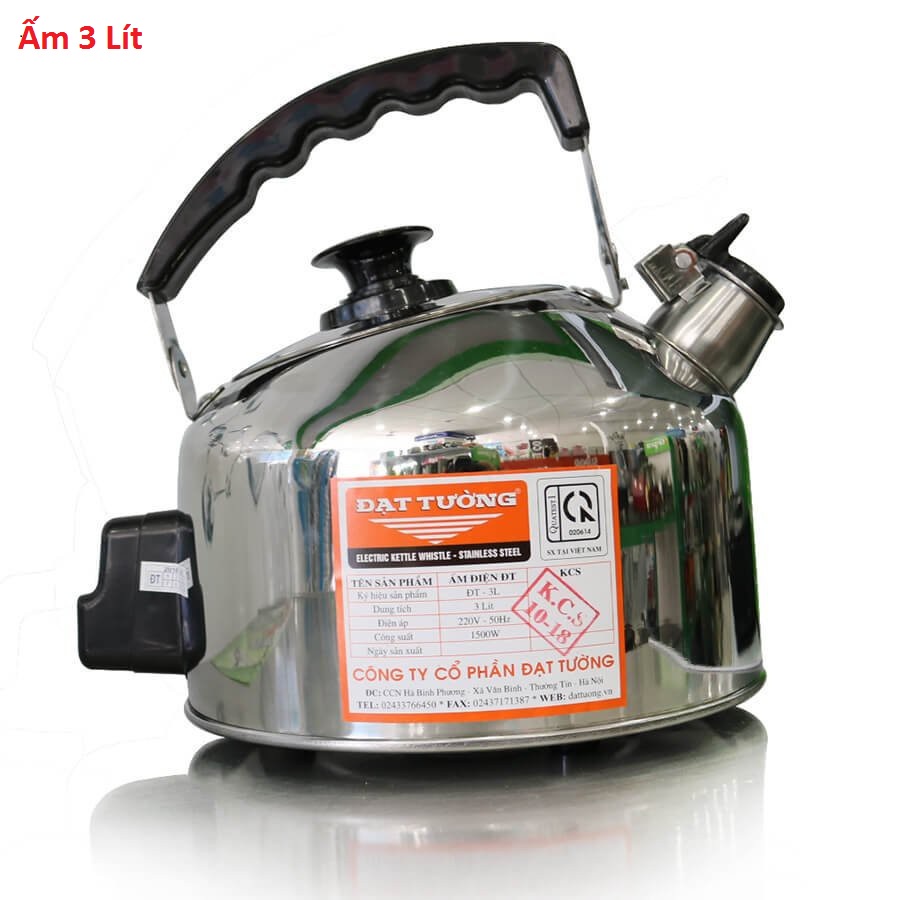 Ấm điện đun nước  5L Đạt Tường (có còi báo sôi)