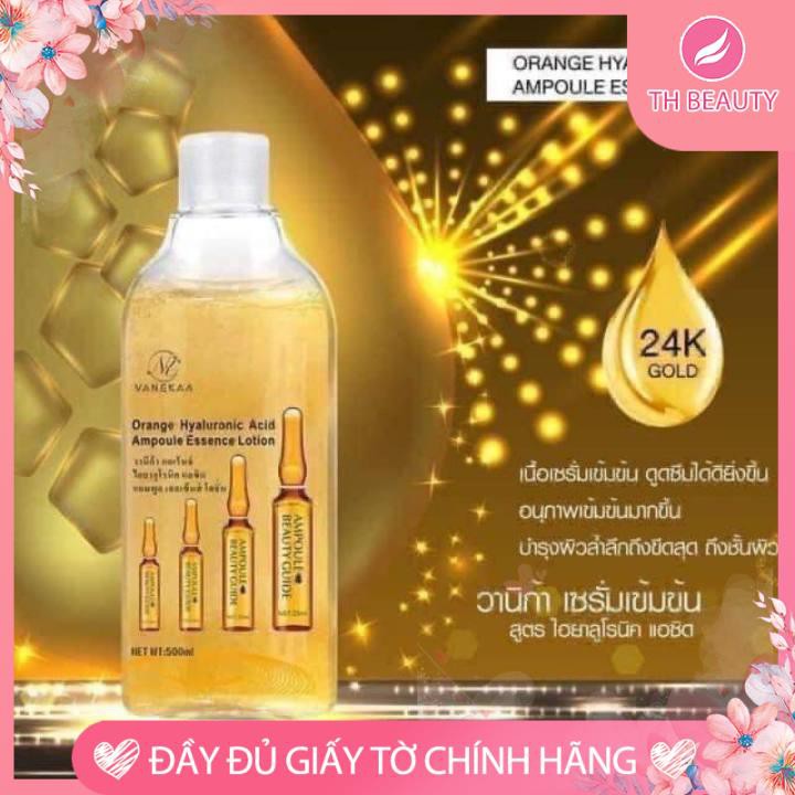 [Chính hãng] Toner tinh chất vàng lá 24k Vanekaa