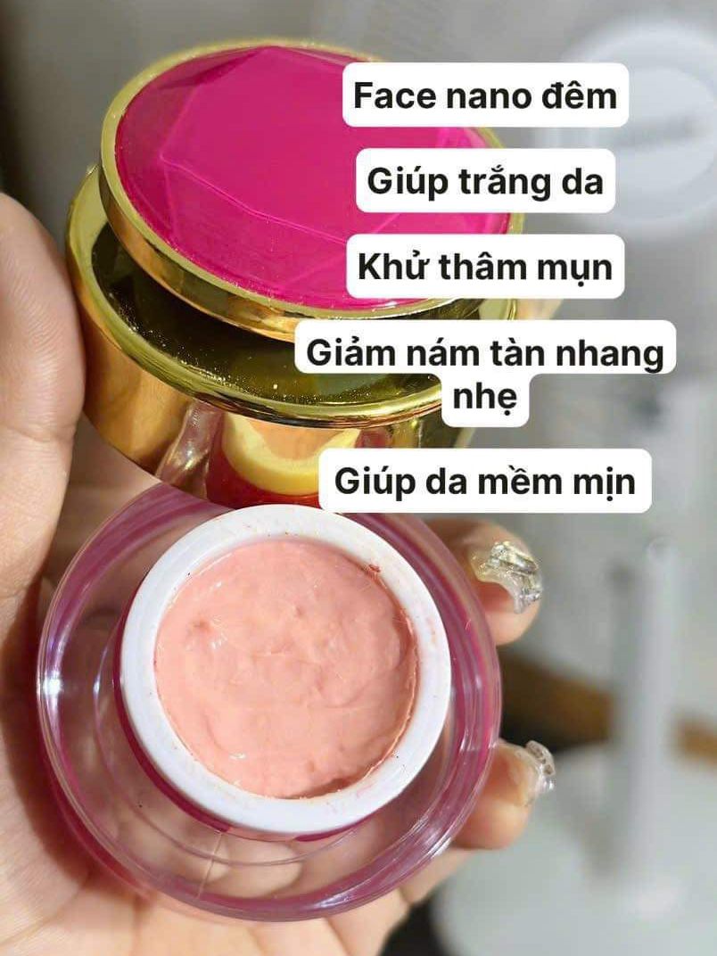 KEM FACE NANO DƯỠNG TRẮNG DA MỜ THÂM. THẢO MỘC SPA