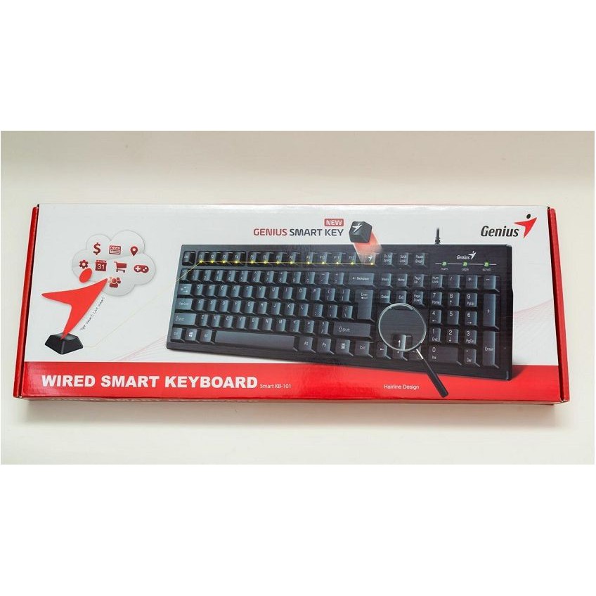 Bàn phím Có Dây Genius Smart KB-100 MỚI FULL BOX
