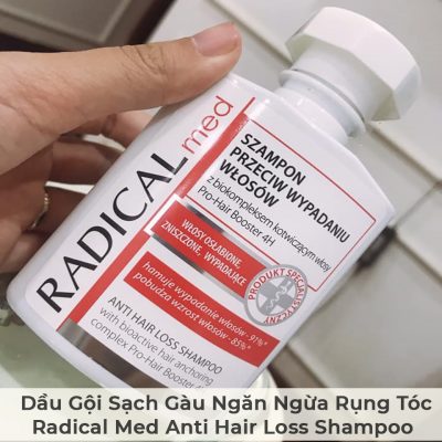Dầu gội hỗ trợ ngăn rụng tóc RADICAL MED