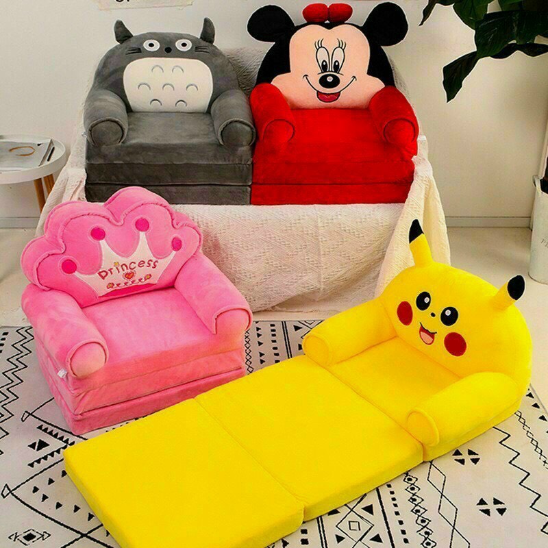 Ghế Sofa Mini Kiểu Dáng Hoạt Hình Dễ Thương Cho Bé