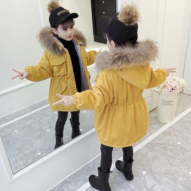 [Ảnh thật] [Có sẵn] [FreeShip] ❤️❤️ ÁO PARKA BÉ GÁI GOM SALEEEE
