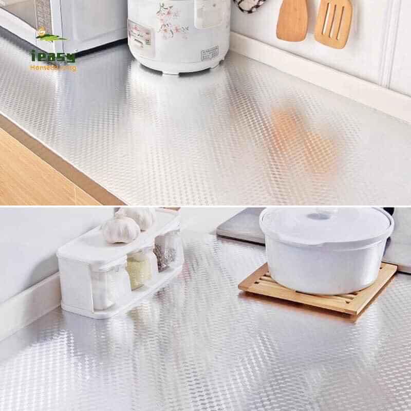 Cuộn 3m giấy dán tường nhà bếp cách nhiệt khổ 60 cm