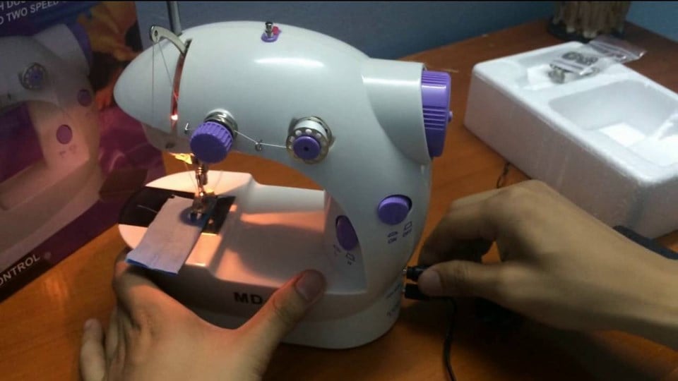 MÁY KHÂU MINI CMD - MẪU MÁY MAY MINI TỐT NHẤT HIỆN NAY