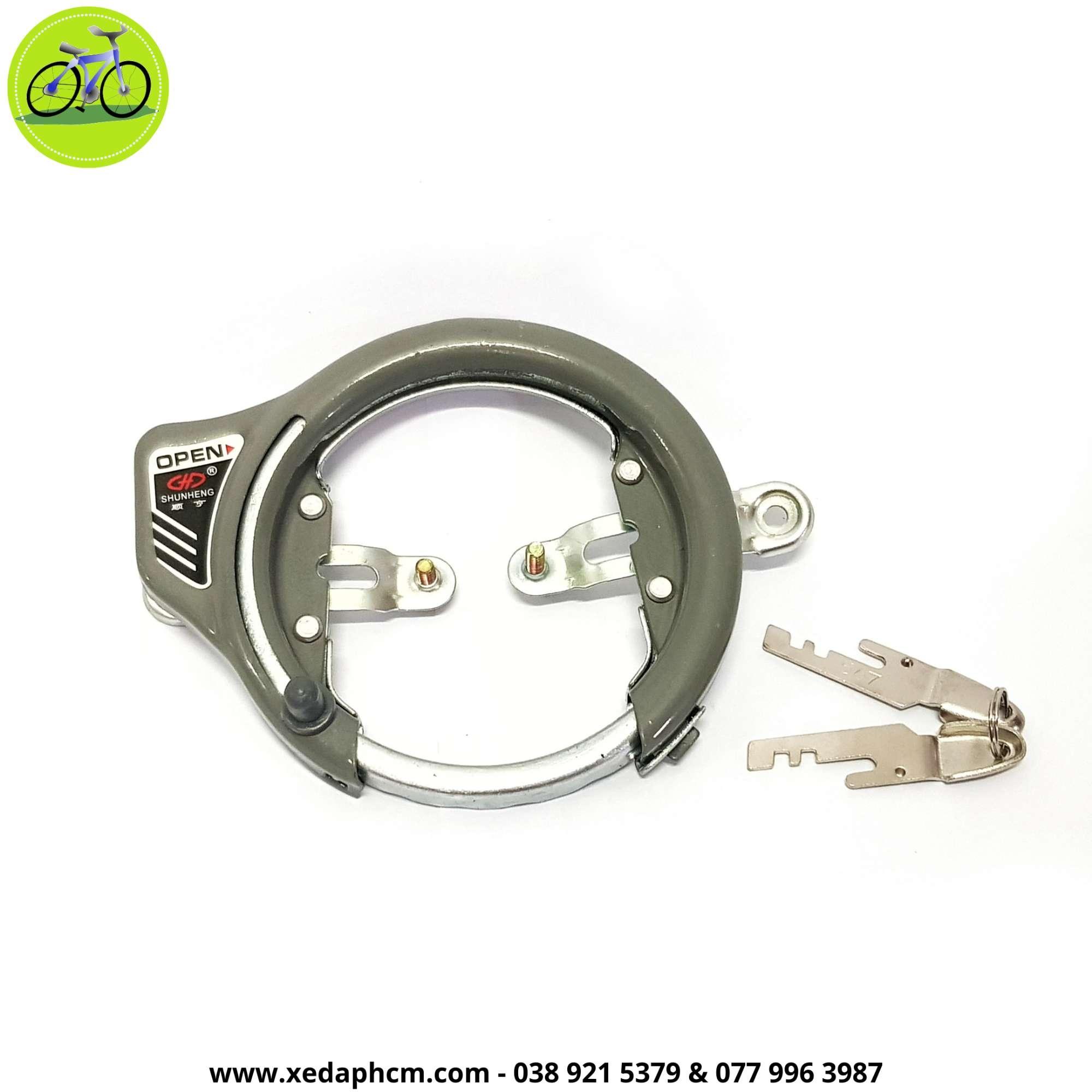 [HCM]Ổ khóa xe đạp chìa lắp sườn xe martin asama mini