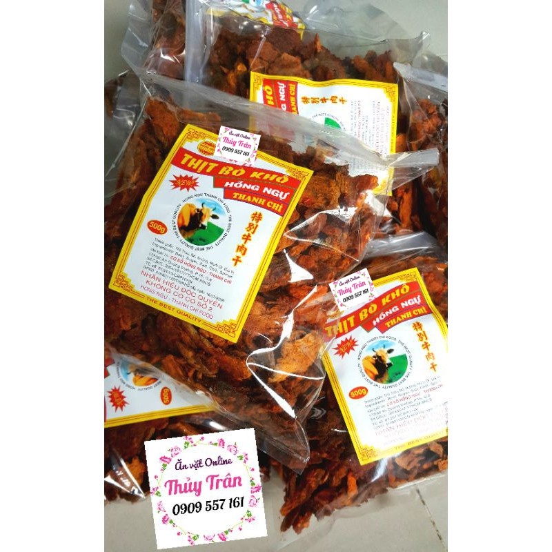 KHÔ BÒ VỤN GIÒN CHUẨN( hồng ngự thanh trì)500g