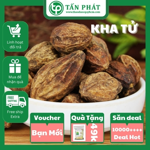 Kha tử 500g cao cấp - Hỗ trợ cải thiện sức khoẻ hệ hô hấp cực kỳ hiệu quả