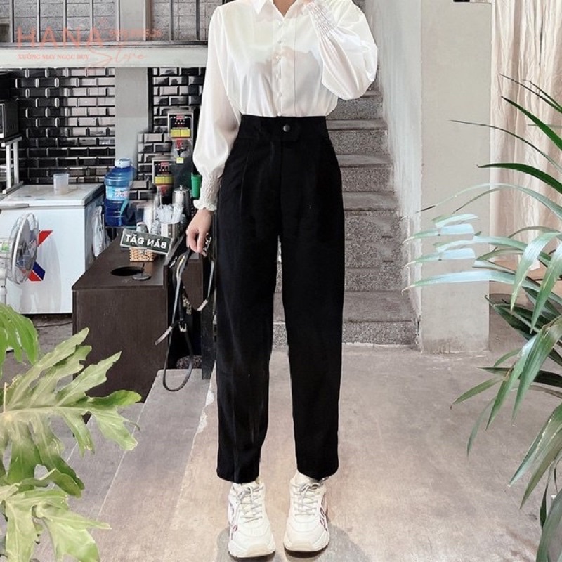 Quần baggy nữ, quần tây công sở nữ hàng đẹp