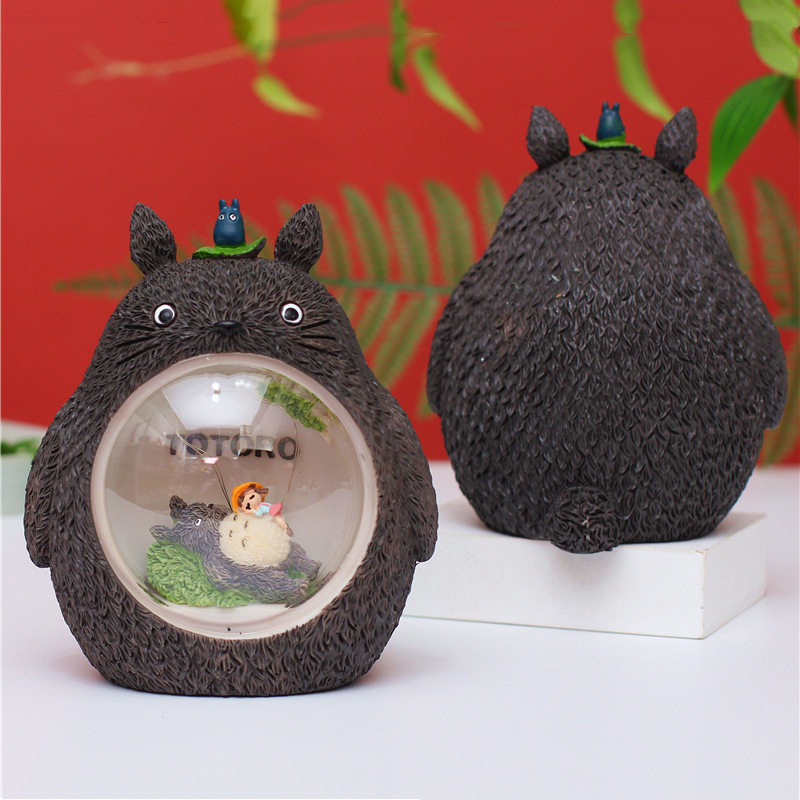 Đèn ngủ TOTORO để bàn trang trí có đèn phát sáng