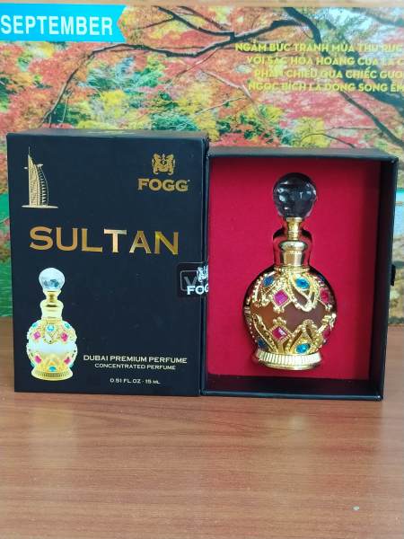 Tinh dầu nước hoa Dubai - Fogg Sultan 15 ml - nhập khẩu chính hãng từ Dubai