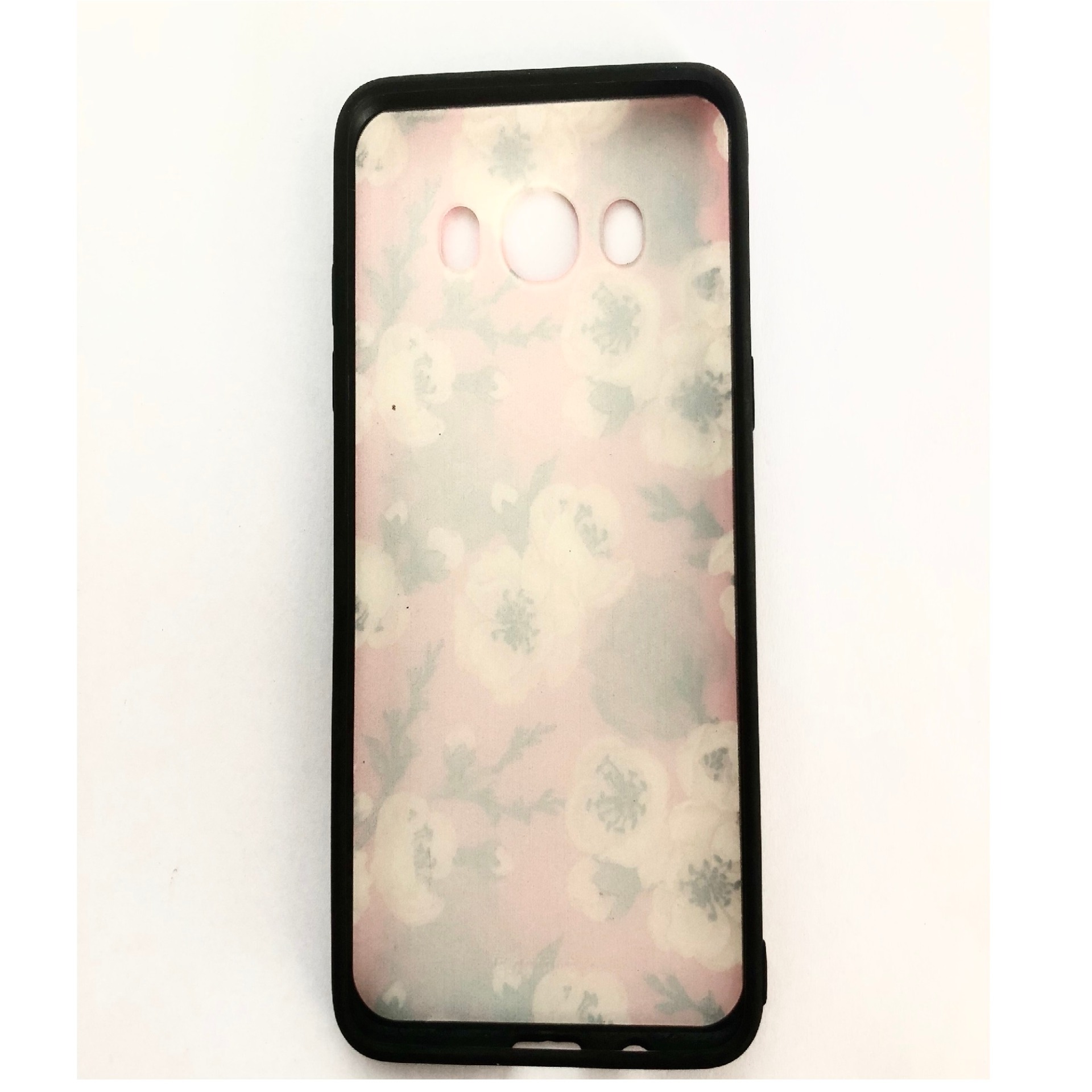 [Nhiều mẫu]. Ốp cứng viền dẻo Samsung J5 (2016) (Thân trắng -  viền đen - in hình siêu cute)