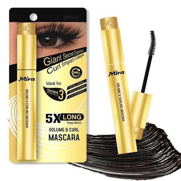 Mascara Làm Cong Và Dày Mi Mira Volume & Curl Mascara giá rẻ