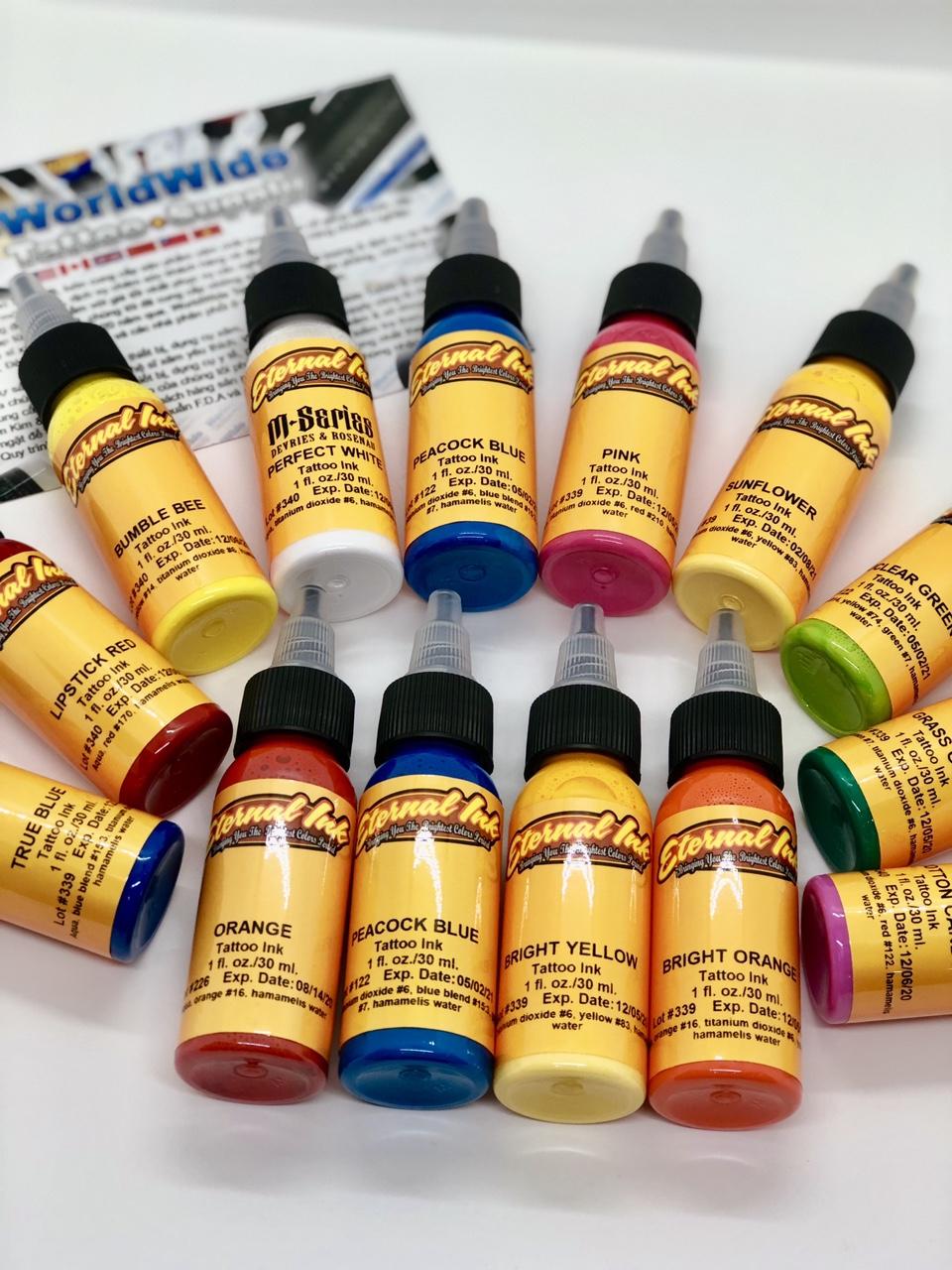 Mực xăm Eternal Tattoo Ink Lining Black 30ml