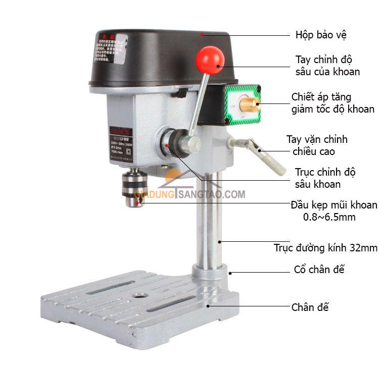 Máy khoan bàn mini công suất 150W