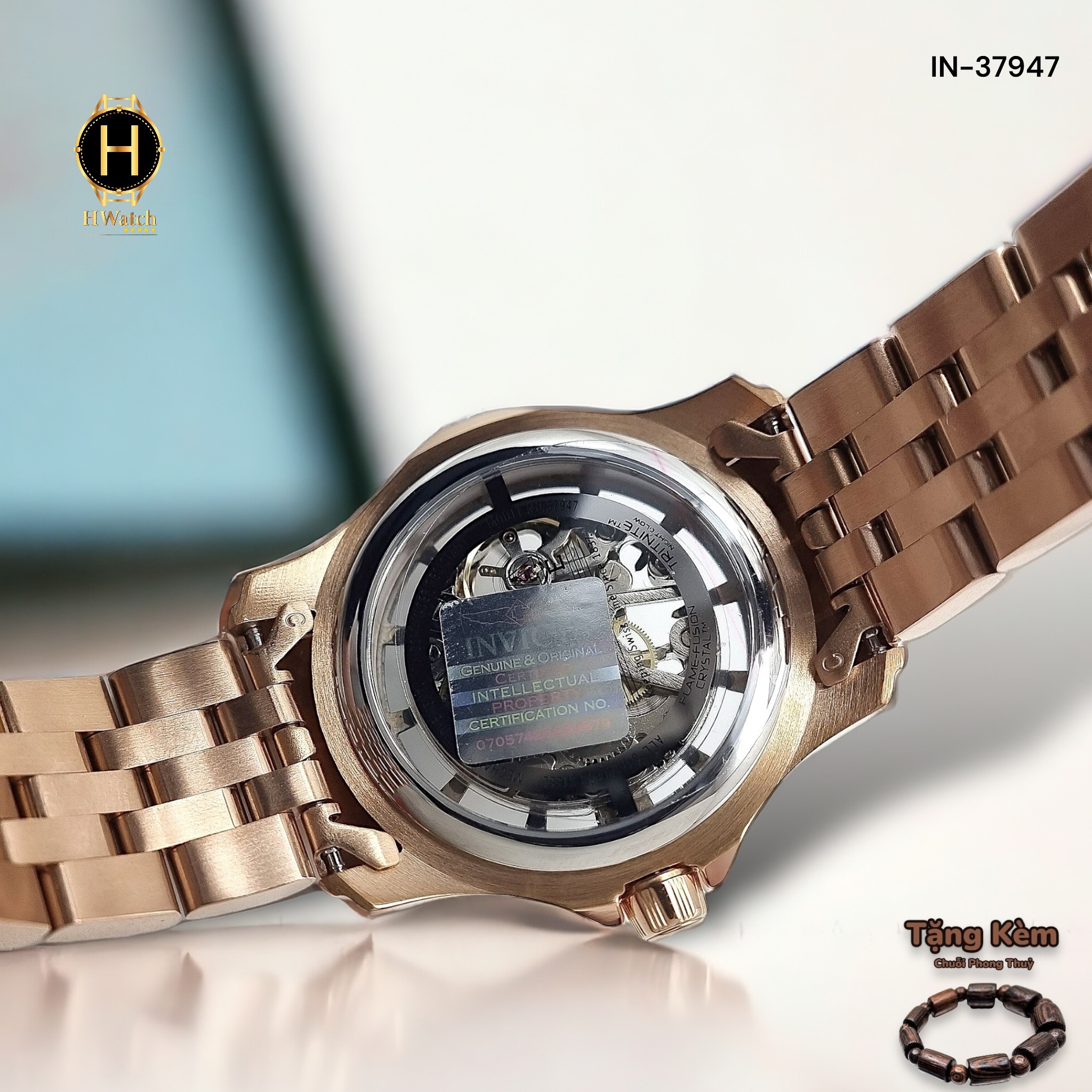 [Có sẵn] [Chính hãng] Đồng Hồ Nam Invicta Automatic IN-37947 Vintage