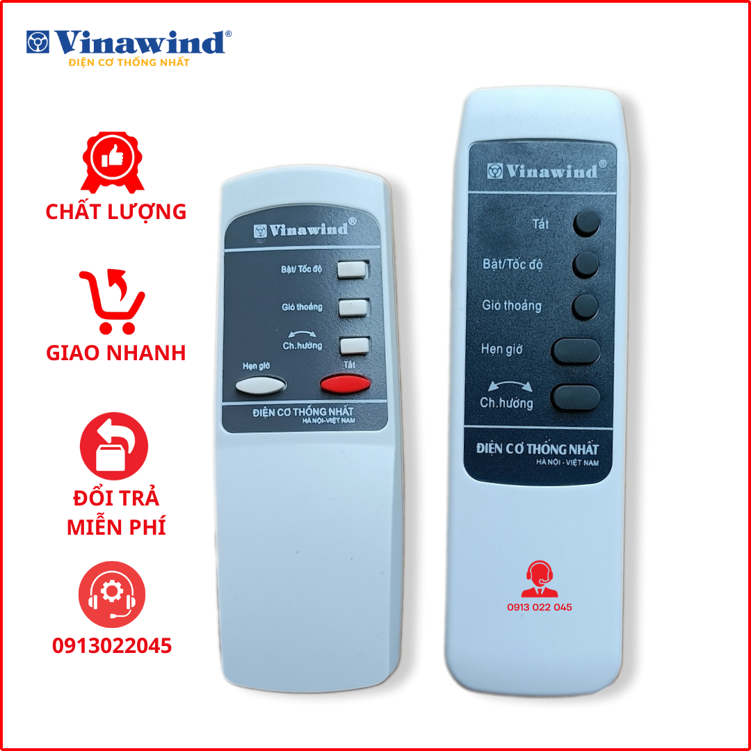 Điều khiển quạt Vinawind - Điện cơ thống nhất