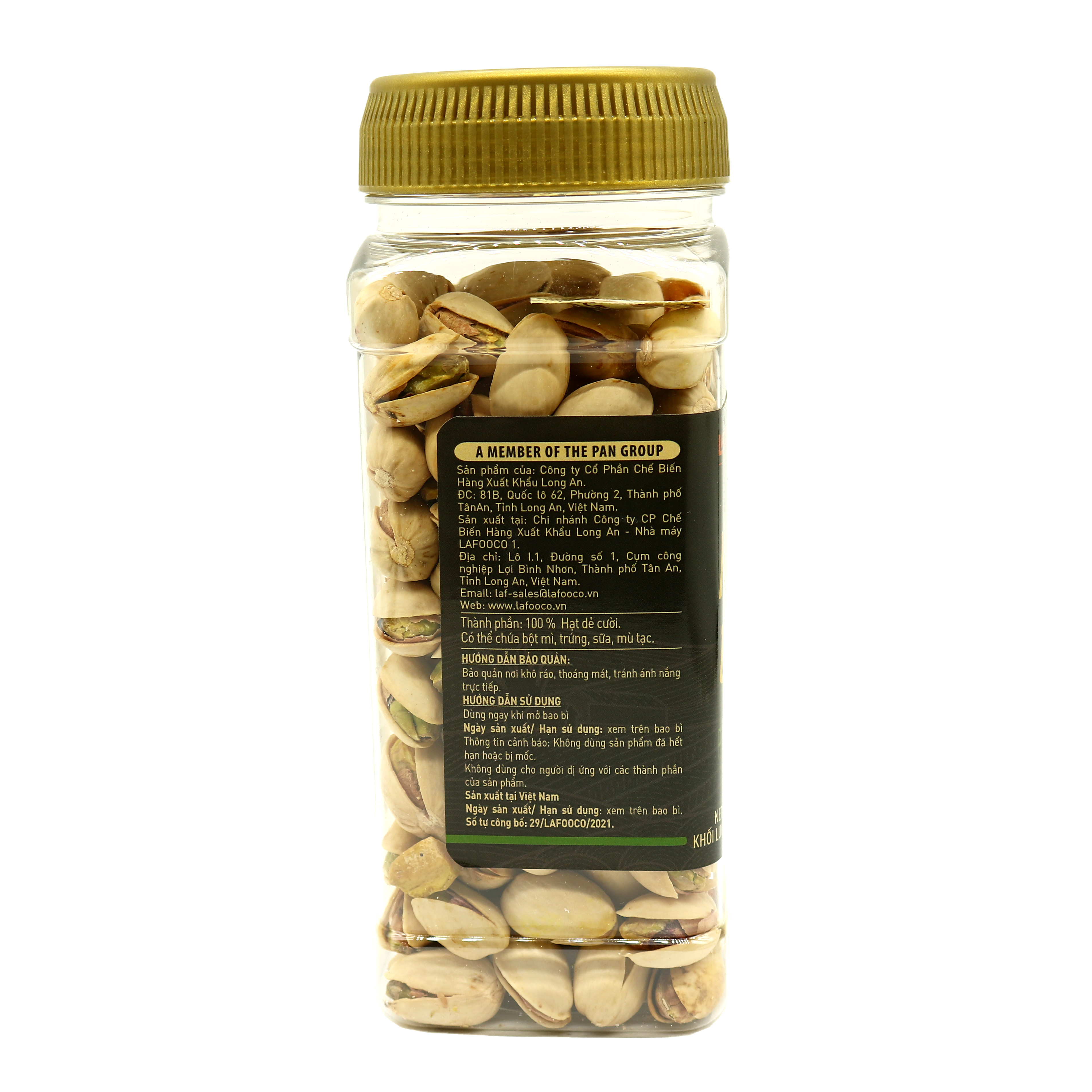 Hạt Dẻ Cười Sấy Không Muối LAFOOCO 220g