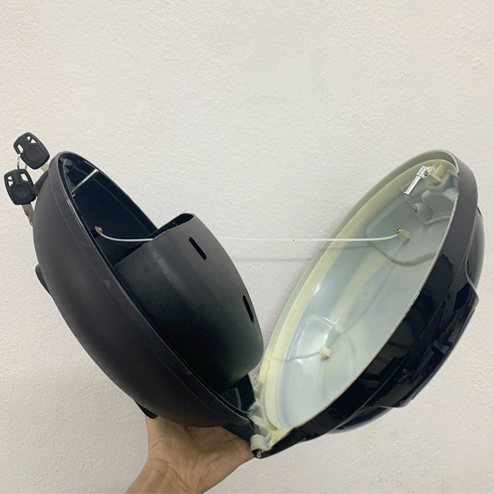 Thùng đồ, cốp đồ gắn đuôi xe đạp điện, xe máy điện