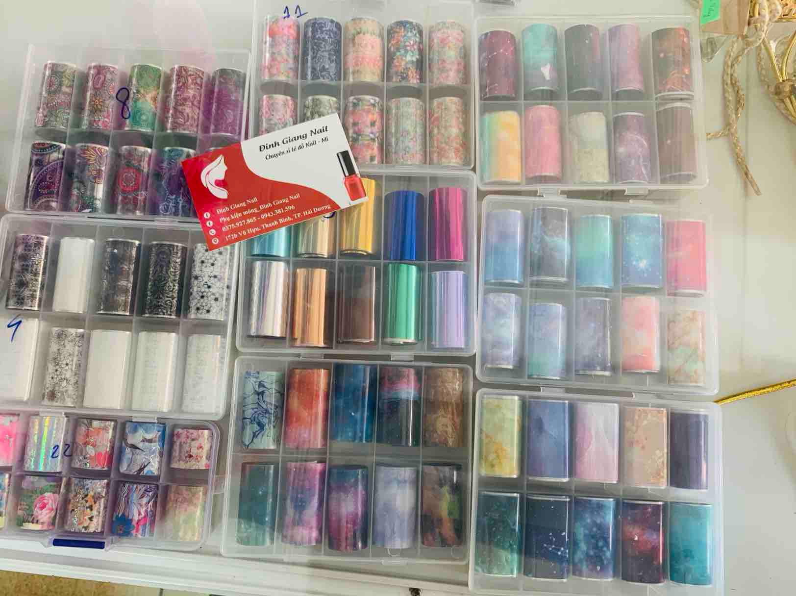 Giấy foil hộp