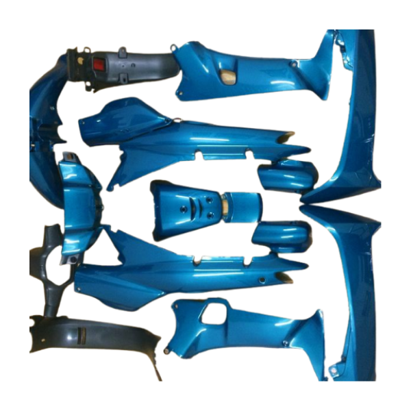 Dàn áo xe Wave nhỏ  -wave thái 110, màu Xanh Ngọc-nhựa  trắng abs cao cấp abs loại 1 bền màu đẹp  cho a e dân chơi