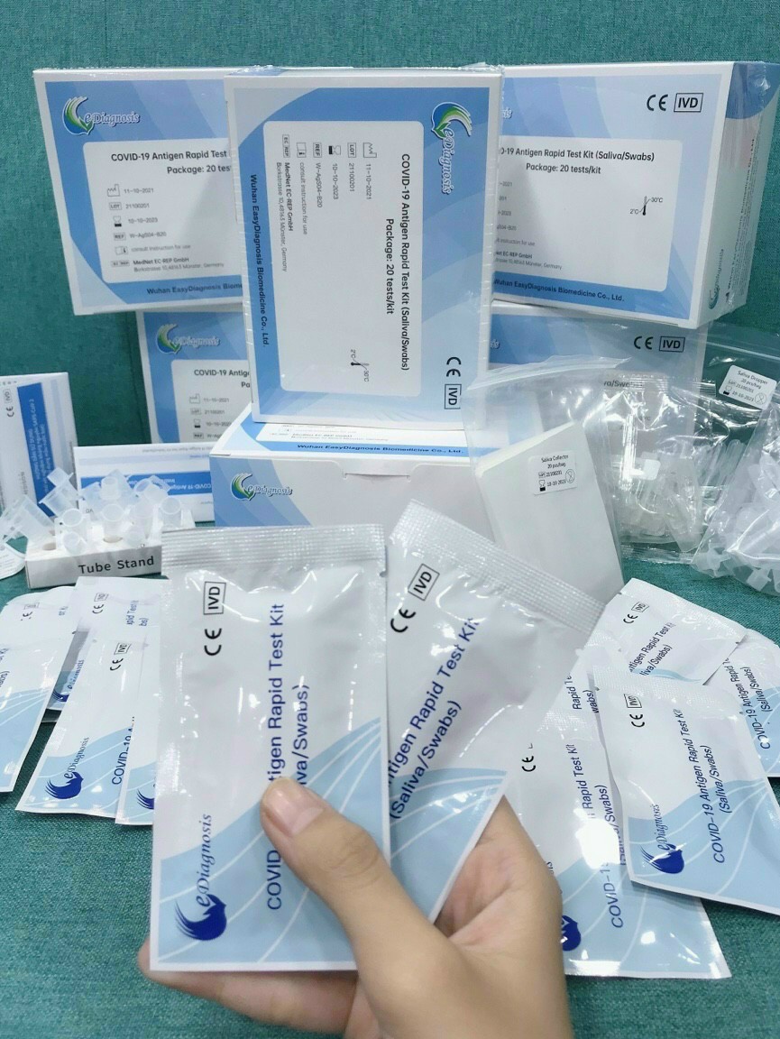 5 bộ kit test nước bọt
